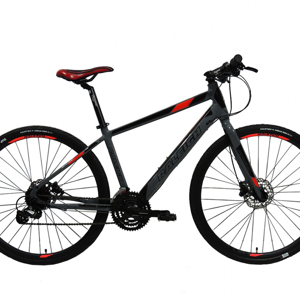 bicicleta-raleigh-urban-11-talle-21-gris-con-rojo-binurban11h