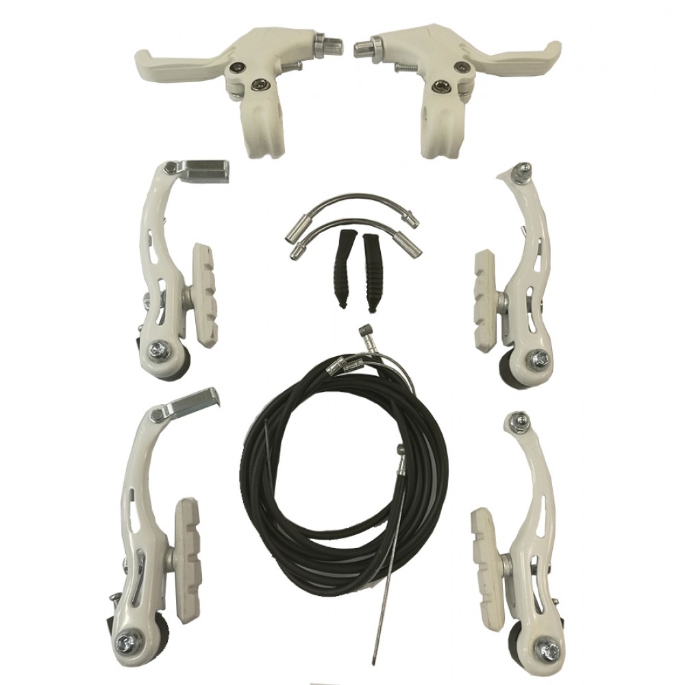 set-de-frenos-v-brake-4-piezas-con-manijas-y-cables-plastico-especial-ninos-blanco-c-star-12701w