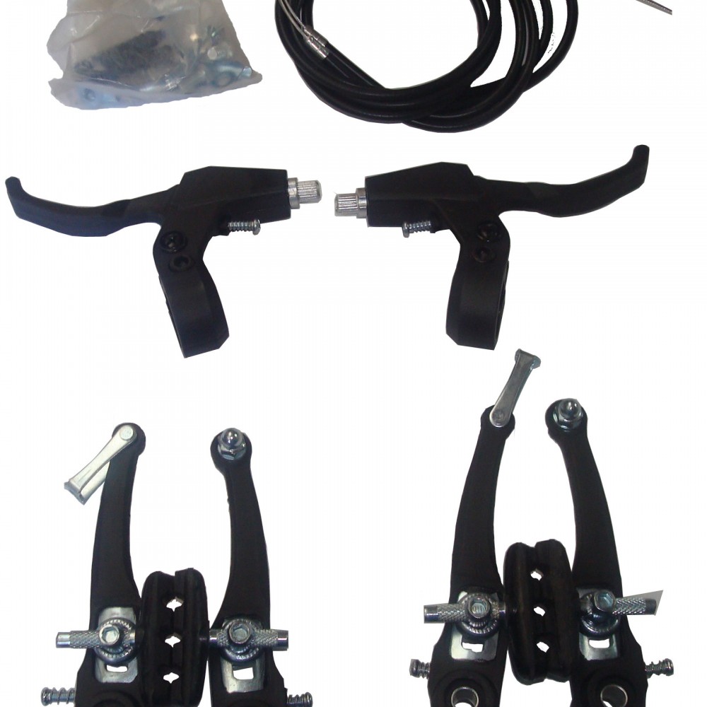 set-de-frenos-v-brake-4-piezas-con-manijas-y-cables-plastico-power-12702