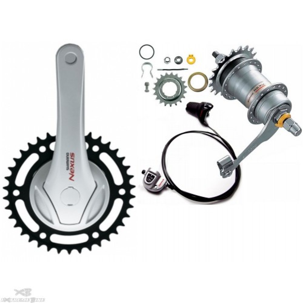 grupo-shimano-nexus-3v-sin-palancas-maza-shifter-y-componenetes-aaanexus